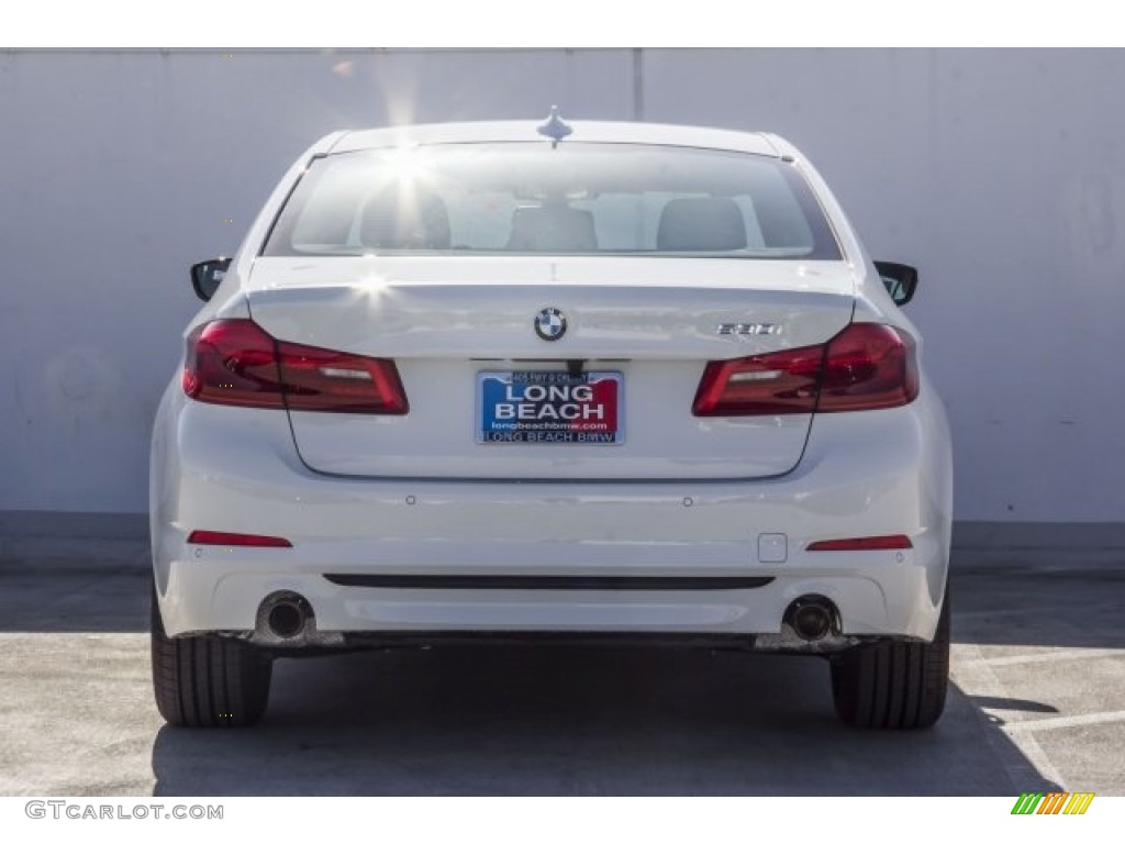2017 5 Series 530i Sedan - Alpine White / Canberra Beige photo #4