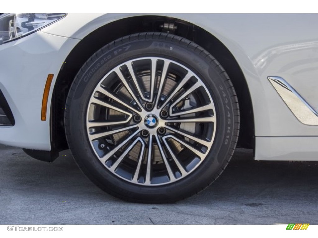 2017 5 Series 530i Sedan - Alpine White / Canberra Beige photo #9