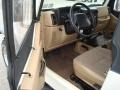 2000 Stone White Jeep Wrangler Sport 4x4  photo #11