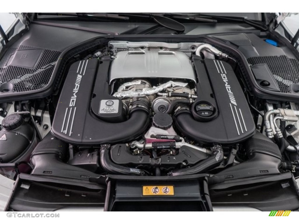 2017 Mercedes-Benz C 63 AMG S Coupe 4.0 Liter AMG DI biturbo DOHC 32-Valve VVT V8 Engine Photo #120186564