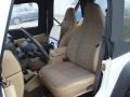 2000 Stone White Jeep Wrangler Sport 4x4  photo #14