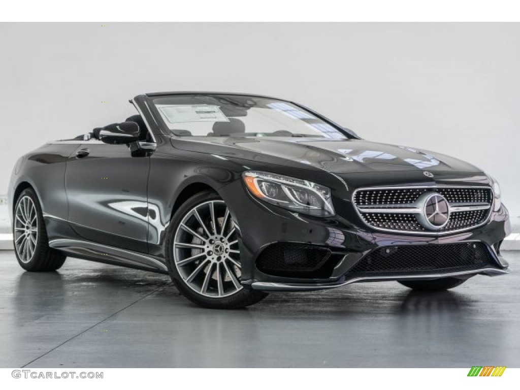Black 2017 Mercedes-Benz S 550 Cabriolet Exterior Photo #120187824
