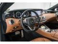 designo Saddle Brown/Black 2017 Mercedes-Benz S 550 4Matic Coupe Dashboard