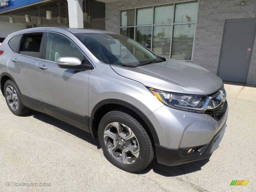 2017 CR-V EX AWD - Lunar Silver Metallic / Gray photo #1
