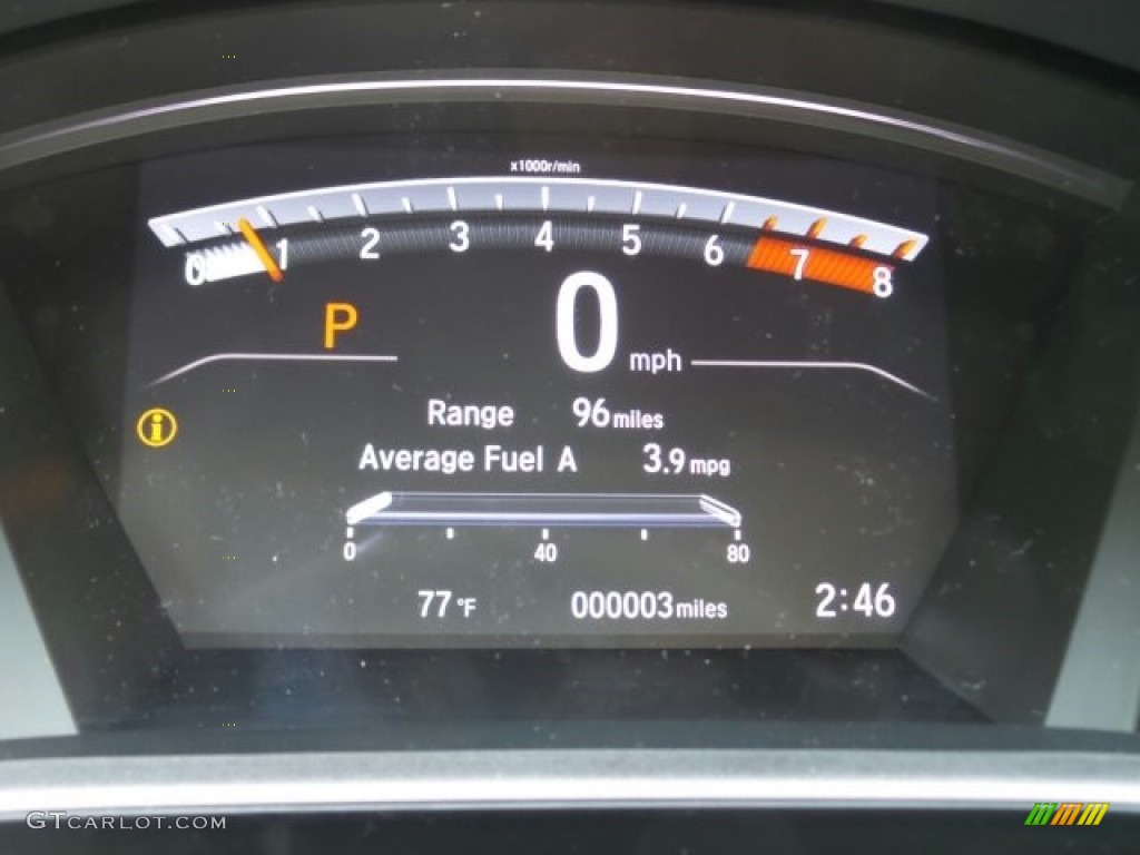 2017 Honda CR-V EX AWD Gauges Photo #120188388