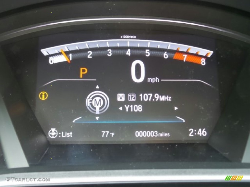 2017 Honda CR-V EX AWD Gauges Photos