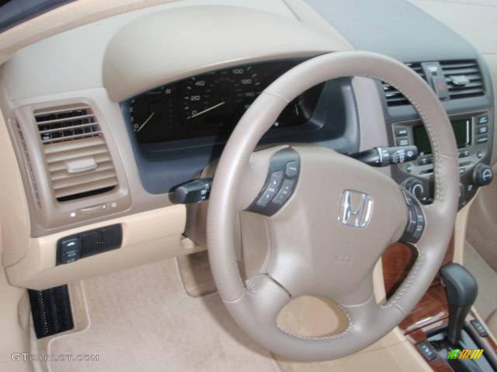 2007 Accord EX-L Sedan - Carbon Bronze Pearl / Ivory photo #30