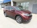 2017 Basque Red Pearl II Honda CR-V EX AWD  photo #1