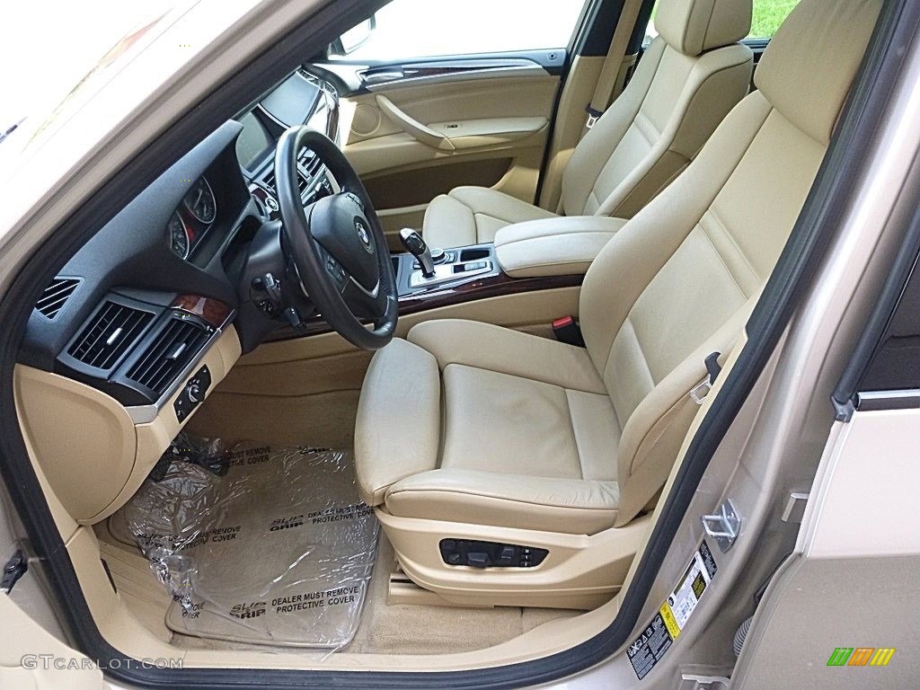 Sand Beige Interior 2013 BMW X5 xDrive 50i Photo #120191154