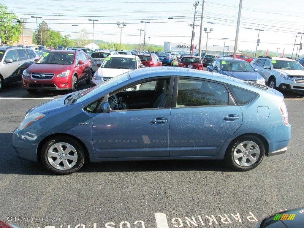 2007 Prius Hybrid Touring - Seaside Blue Pearl / Dark Gray photo #9