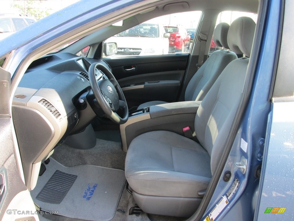 2007 Prius Hybrid Touring - Seaside Blue Pearl / Dark Gray photo #12