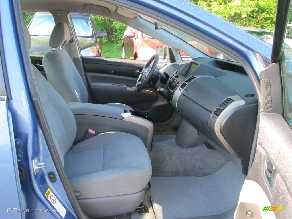 2007 Prius Hybrid Touring - Seaside Blue Pearl / Dark Gray photo #17
