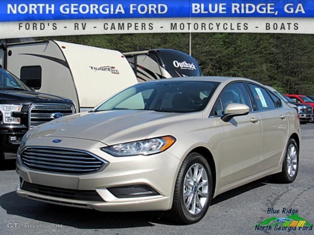 White Gold Ford Fusion
