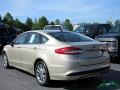 2017 White Gold Ford Fusion S  photo #3