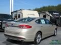 2017 White Gold Ford Fusion S  photo #5