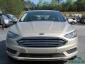 2017 White Gold Ford Fusion S  photo #8
