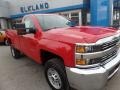 2017 Red Hot Chevrolet Silverado 2500HD Work Truck Regular Cab 4x4  photo #1