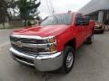 2017 Red Hot Chevrolet Silverado 2500HD Work Truck Regular Cab 4x4  photo #3