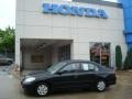 2005 Nighthawk Black Pearl Honda Civic Value Package Sedan  photo #1