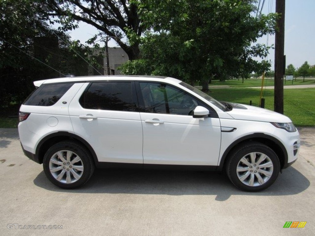 Fuji White 2017 Land Rover Discovery Sport HSE Luxury Exterior Photo #120193872