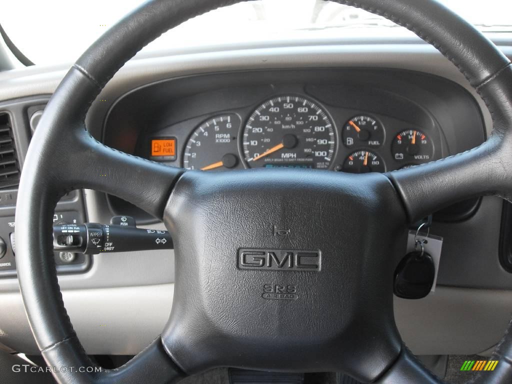 2002 Yukon SLE 4x4 - Indigo Blue Metallic / Graphite/Pewter photo #10