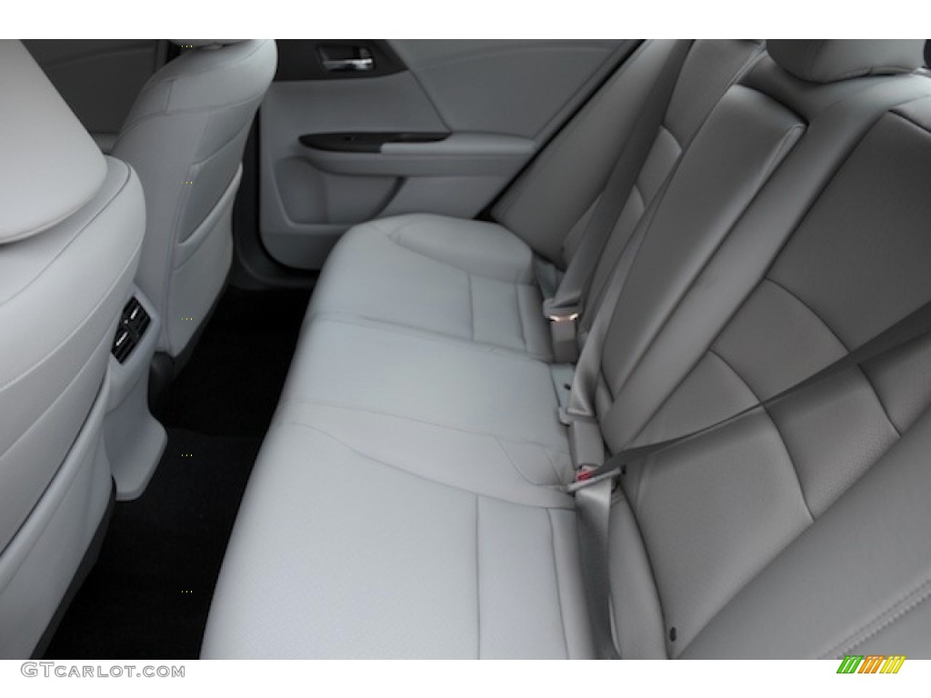2017 Accord EX-L Sedan - Modern Steel Metallic / Gray photo #12