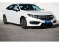 2017 White Orchid Pearl Honda Civic EX Sedan  photo #1