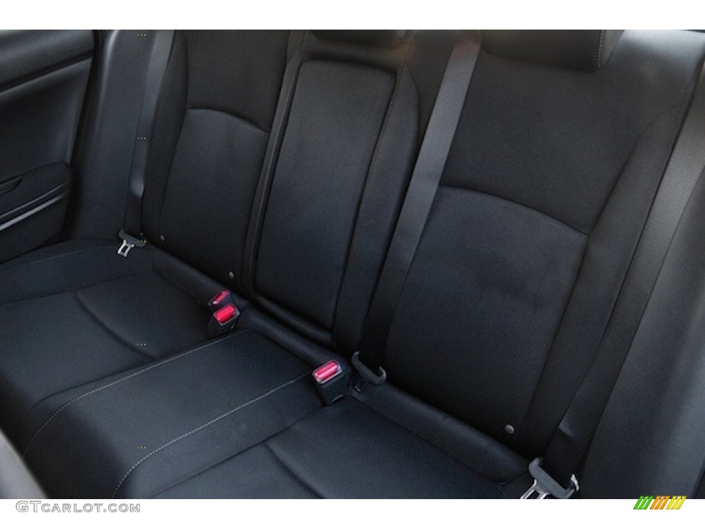 2017 Civic EX Sedan - White Orchid Pearl / Black photo #15