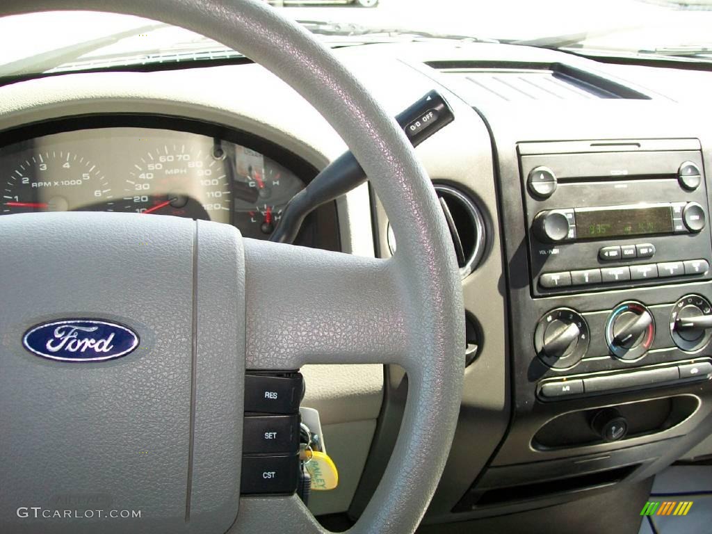 2006 F150 XLT Regular Cab - True Blue Metallic / Medium/Dark Flint photo #3