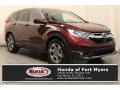 2017 Basque Red Pearl II Honda CR-V EX-L  photo #1