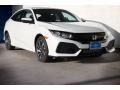 2017 White Orchid Pearl Honda Civic LX Hatchback  photo #1