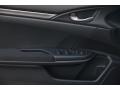 2017 Crystal Black Pearl Honda Civic LX Hatchback  photo #6