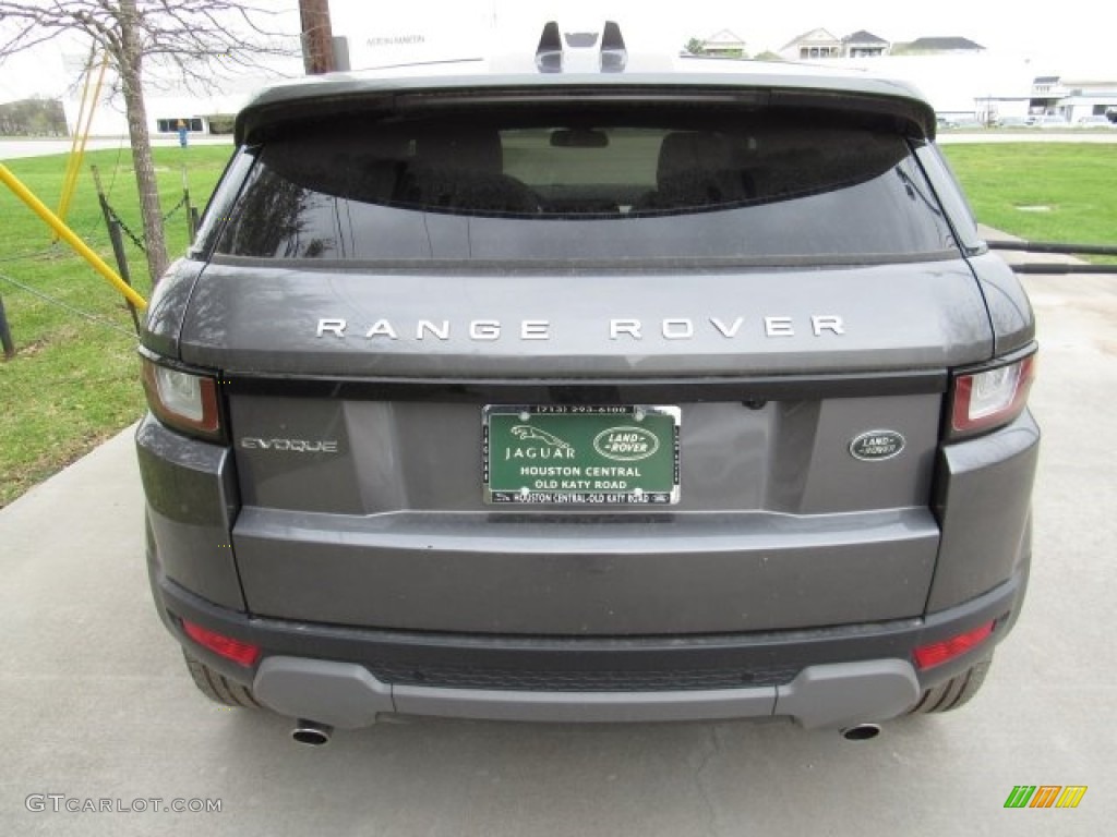 2016 Range Rover Evoque SE - Corris Grey Metalllic / Ebony/Ebony photo #8