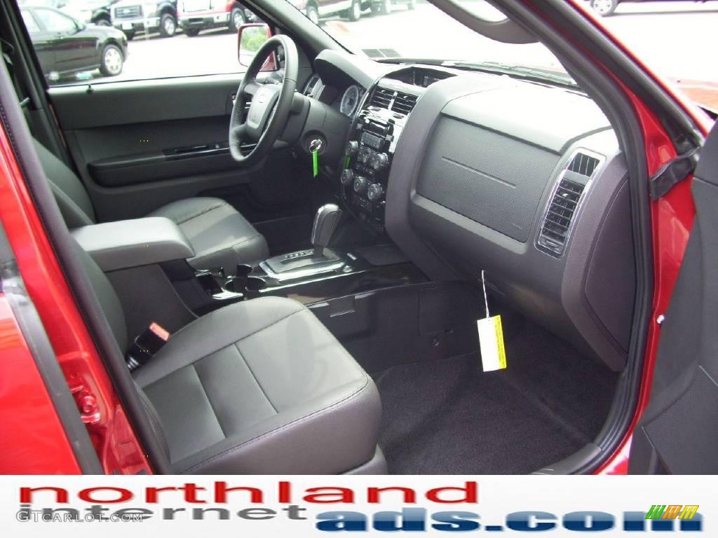 2009 Escape Limited 4WD - Sangria Red Metallic / Charcoal photo #17
