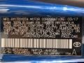  2017 Prius c One Blue Streak Metallic Color Code 8T7