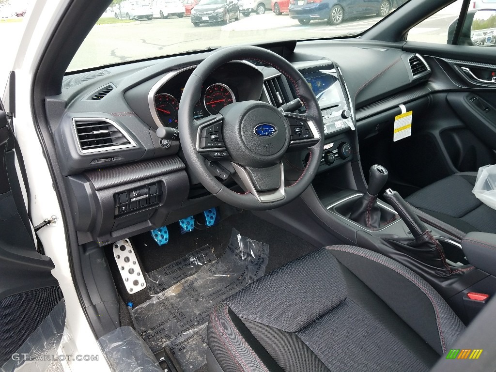 Black Interior 2017 Subaru Impreza 2.0i Sport 4-Door Photo #120204836