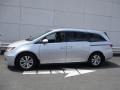 2014 Alabaster Silver Metallic Honda Odyssey EX  photo #2