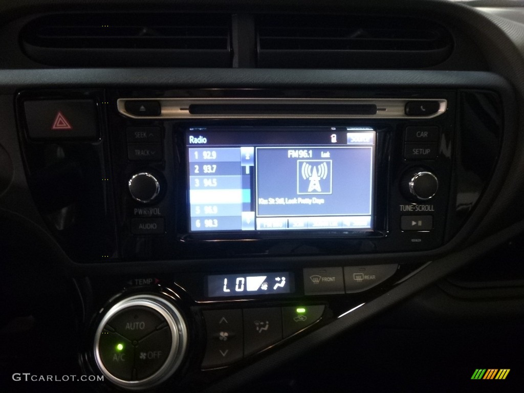 2017 Prius c One - Moonglow / Gray photo #10