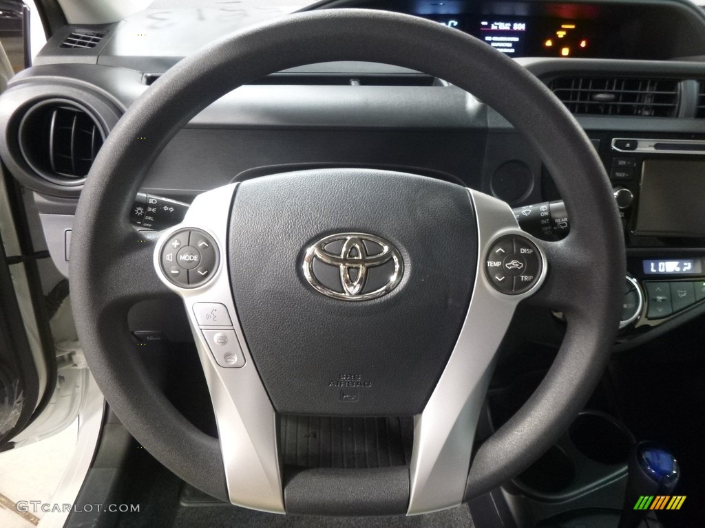 2017 Prius c One - Moonglow / Gray photo #15
