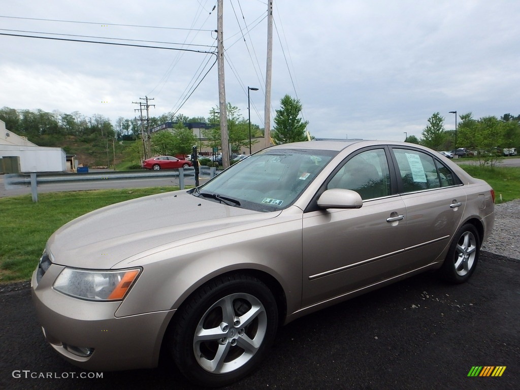 Golden Beige Hyundai Sonata