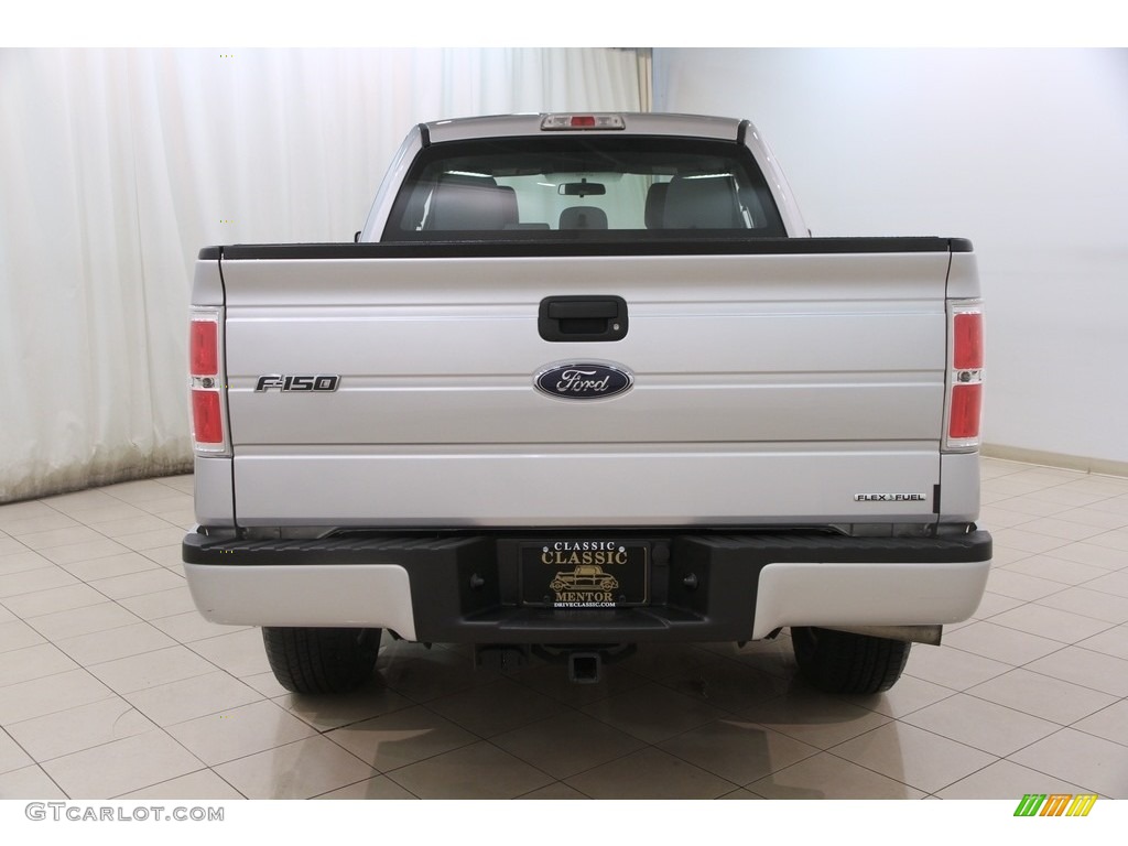 2014 F150 STX SuperCab 4x4 - Ingot Silver / Steel Grey photo #15