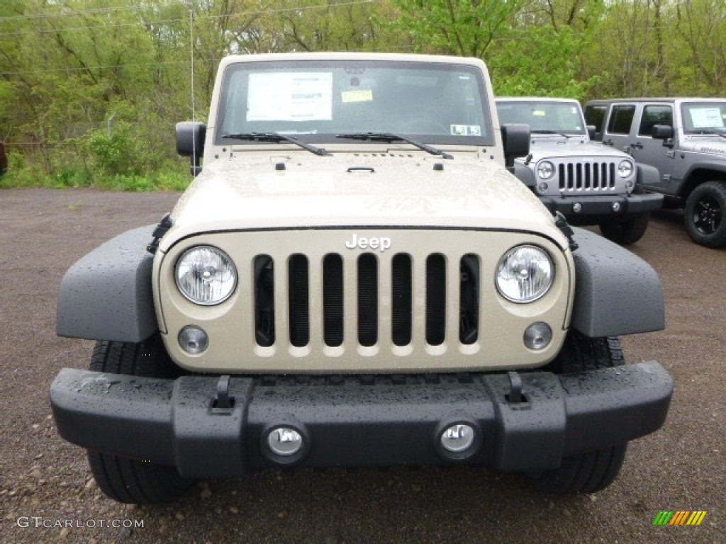 2017 Wrangler Unlimited Sport 4x4 - Gobi / Black photo #11