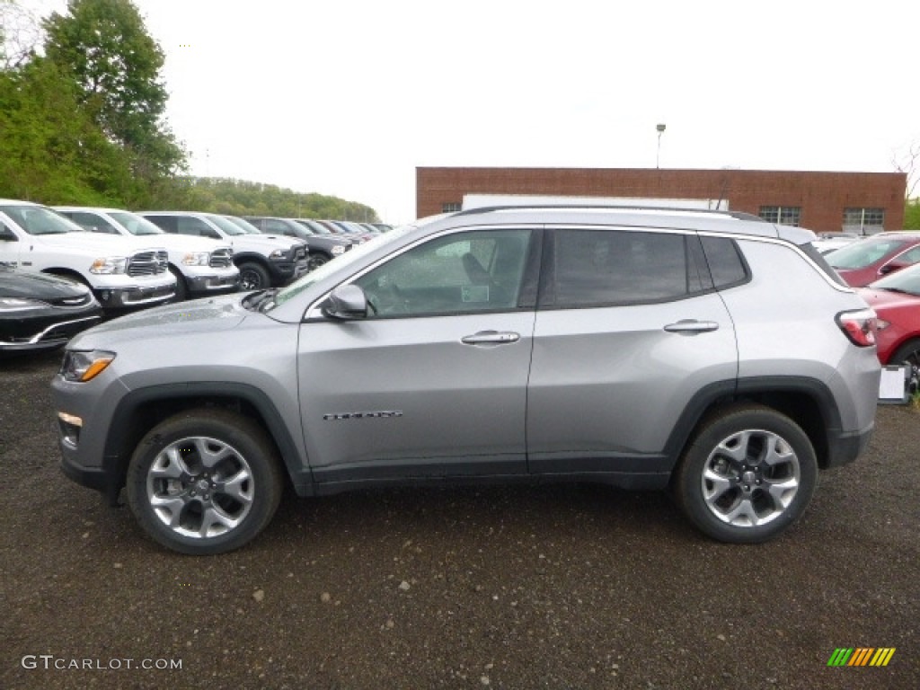 Billet Silver Metallic 2017 Jeep Compass Limited 4x4 Exterior Photo #120207158