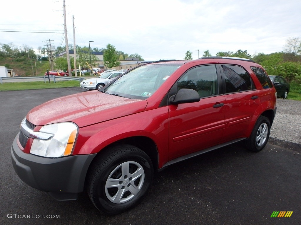 2005 Salsa Red Metallic Chevrolet Equinox Ls Awd 120201492