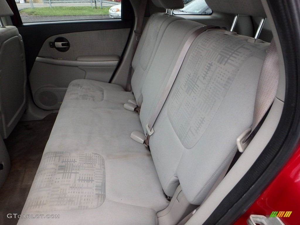 2005 Equinox LS AWD - Salsa Red Metallic / Light Gray photo #9