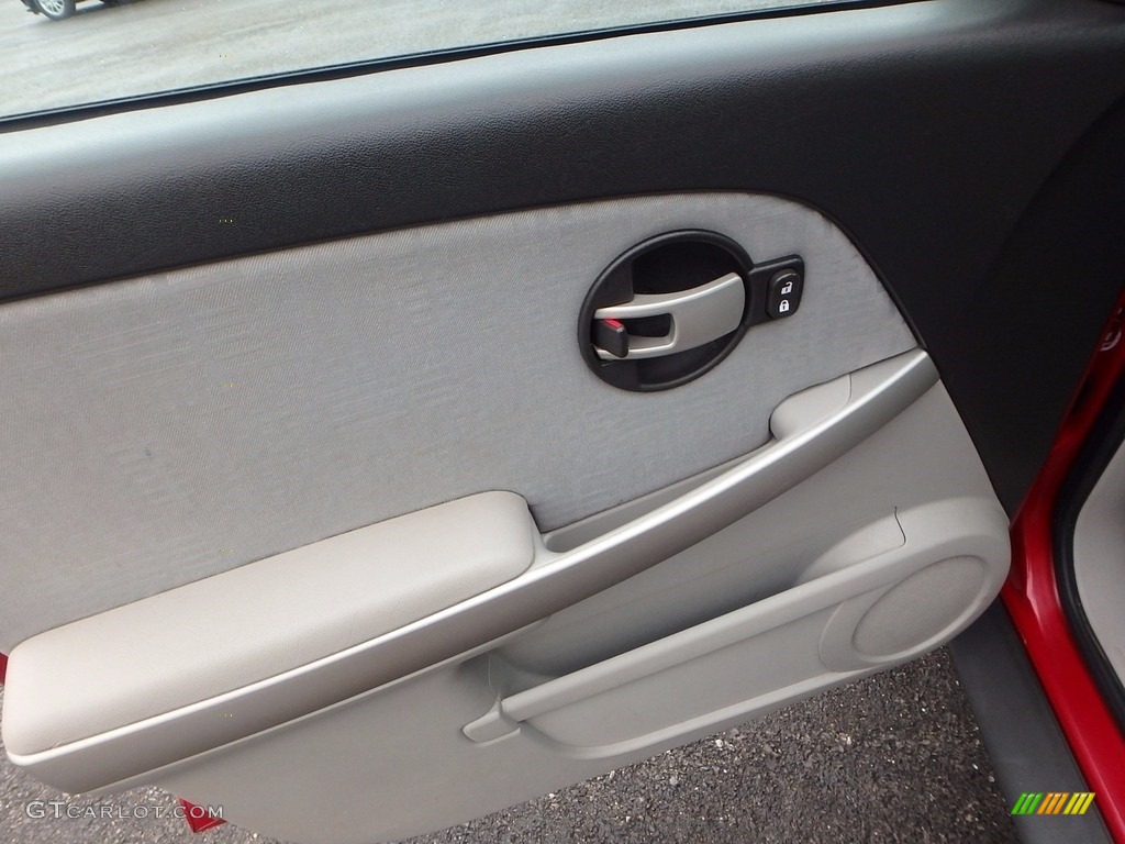 2005 Equinox LS AWD - Salsa Red Metallic / Light Gray photo #11