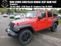 2017 Firecracker Red Jeep Wrangler Unlimited Sport 4x4  photo #1