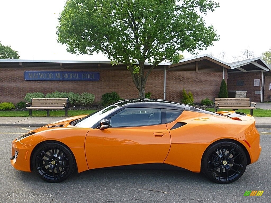 Metallic Orange 2017 Lotus Evora 400 Exterior Photo #120208976