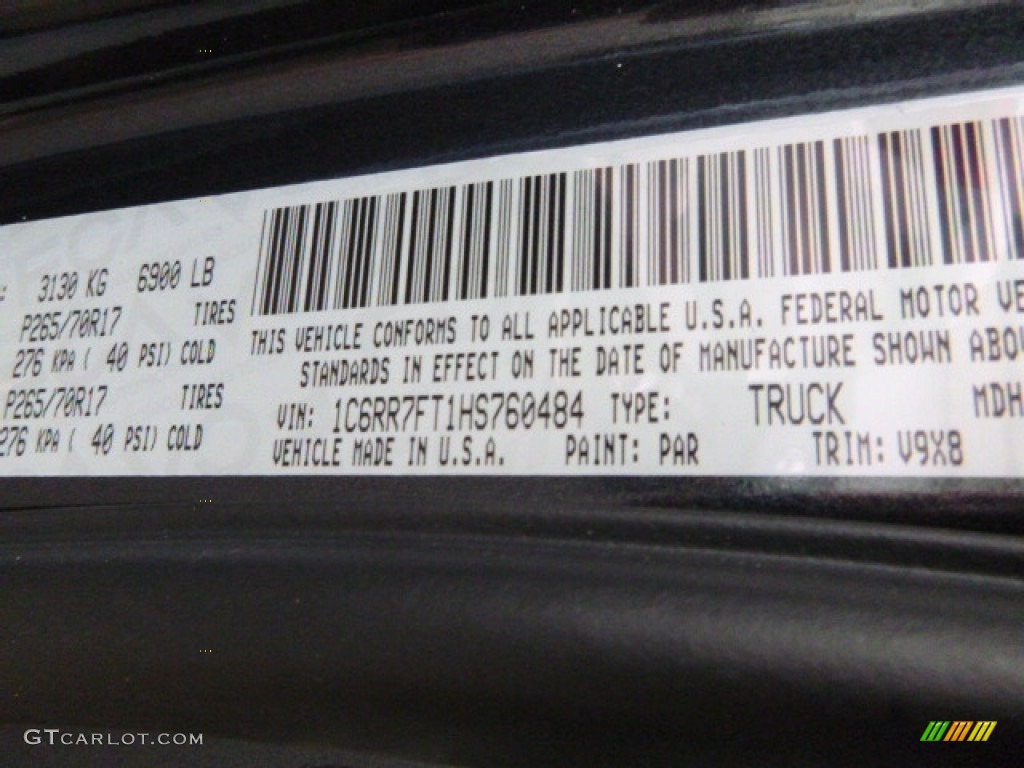 2017 1500 Express Quad Cab 4x4 - Maximum Steel Metallic / Black/Diesel Gray photo #15