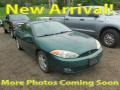 2001 Tropic Green Metallic Mercury Cougar V6  photo #1